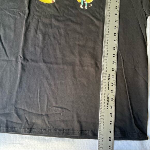 Hanes Men’s Short Sleeve T-shirt size XL, Black, The World Is Watching Ganked - Picture 6 of 7